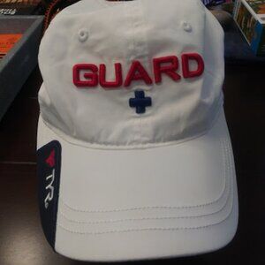 TYR Lifeguard white hat